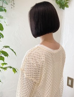 〜大人女性の黒髪コンパクトボブ〜