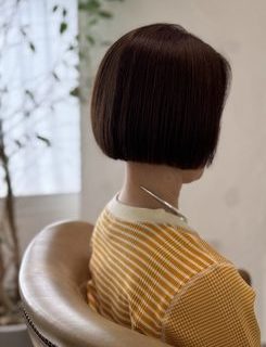 〜大人女性のオーガニックカラーボブ〜