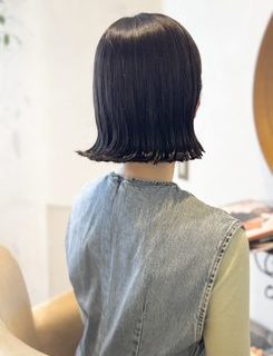 〜大人女性の毛先外ハネパーマボブ〜