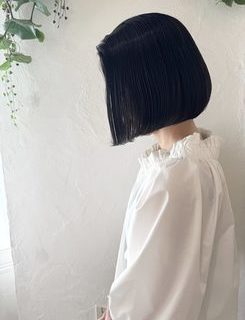 〜大人女性の前下がりボブ〜