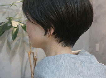 一大人ショートは“横顔”で決まる一