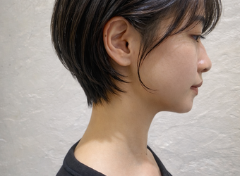 首元がきれいに見えるショート🌿